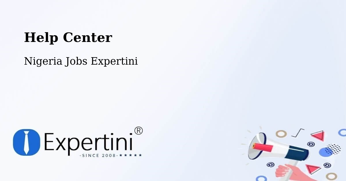 Help Center – Abalama - Nigeria Jobs Expertini